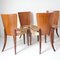 Dining Chairs by Jindrich Halabala for Up Zavody, 1950s, Set of 4 1