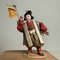 Meiji Period Musha Ningyō Traditional Japanese Warrior Doll, 1890s 1