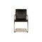 Sillas S55 de cuero negro de Thonet. Juego de 6, Imagen 7