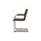 Sillas S55 de cuero negro de Thonet. Juego de 6, Imagen 10