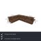 Set di divani DS 14 in pelle di De Sede, set di 2, Immagine 2