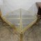 Hollywood Regency Glass Coffee Table with Nesting Tables, 1970s, Set of 5, Image 10