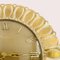 Mid-Century Richter Quartz Wall Clock Sunburst Gold Brass, 1950s, Image 4