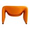 F598 Oranger Groovy Stuhl von Pierre Paulin für Artifort 5