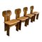 Africa Dining Chairs by Tobia & Afra Scarpa for Maxalto, 1976, Set of 4 3