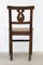 Sedie Lira rustiche in noce, set di 4, Immagine 5