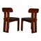 Walnut Sapporo Dining Chairs by Mario Marenco for Mobilgirgi, 1970s, Set of 8 6