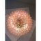 Lámpara de araña Tronchi en rosa de cristal de Murano de Simoeng, Imagen 5