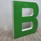 Vintage Large Green Letter B, Image 8