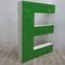 Vintage Large Green Letter E, Image 6