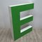 Vintage Large Green Letter E, Image 7