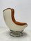 Set of Vintage Leather Karate Chair Set by Michel Cadestin for Airborne, 1960s 8