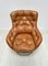 Set of Vintage Leather Karate Chair Set by Michel Cadestin for Airborne, 1960s 5
