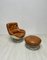 Set of Vintage Leather Karate Chair Set by Michel Cadestin for Airborne, 1960s 15