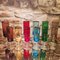 Bicchieri vintage in vetro di Murano con bordo dorato, anni '50, set di 12, Immagine 3