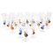 Murano Glass Nautilus Flutes from Cenedese, 1950s, Set of 18 1