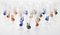 Murano Glass Nautilus Flutes from Cenedese, 1950s, Set of 18 3