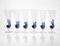 Murano Glass Nautilus Flutes from Cenedese, 1950s, Set of 18 11