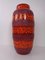 Large Pop Art Glazed Ceramic Lava Vase from Scheurich, Germany, 1970s 2