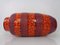 Large Pop Art Glazed Ceramic Lava Vase from Scheurich, Germany, 1970s 11