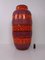 Large Pop Art Glazed Ceramic Lava Vase from Scheurich, Germany, 1970s 5