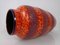 Large Pop Art Glazed Ceramic Lava Vase from Scheurich, Germany, 1970s 10
