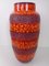 Large Pop Art Glazed Ceramic Lava Vase from Scheurich, Germany, 1970s 1
