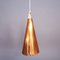 Lampada da soffitto in rame di Hans Bergströms, anni '50, Immagine 1