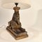 Large Sphinx-Shaped Table Lamp, 1960s 3
