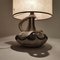 Large German Stoneware Table Lamp from Søholm, 1960s 9