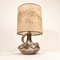 Large German Stoneware Table Lamp from Søholm, 1960s 2