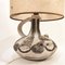 Large German Stoneware Table Lamp from Søholm, 1960s 5