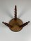 Modern French Farm Stool with Cork Screw Legs, 1950s 8
