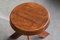 Elm Wood Stool S31 by Pierre Chapo, France, 1974, Image 2