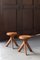 Elm Wood Stool S31 by Pierre Chapo, France, 1974, Image 9