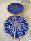 Copper and Enamel Coffee Tables, 1970s, Set of 2 3
