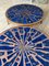 Copper and Enamel Coffee Tables, 1970s, Set of 2 2