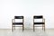 Sedie da intagliare Mid-Century in teak, anni '60, set di 2, Immagine 7