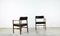 Sedie da intagliare Mid-Century in teak, anni '60, set di 2, Immagine 6