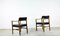 Sedie da intagliare Mid-Century in teak, anni '60, set di 2, Immagine 2
