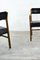 Sedie da intagliare Mid-Century in teak, anni '60, set di 2, Immagine 3