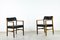 Sedie da intagliare Mid-Century in teak, anni '60, set di 2, Immagine 1