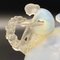 Vintage Art Deco French Opaline Glass Ronsard Vase by René Lalique, 1926, Image 5