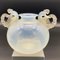 Vintage Art Deco French Opaline Glass Ronsard Vase by René Lalique, 1926, Image 1