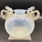 Vintage Art Deco French Opaline Glass Ronsard Vase by René Lalique, 1926, Image 6