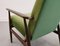 Mid-Century Armchair in Green Velvet by Henryk Lis, 1967 8