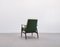 Mid-Century Armchair in Green Velvet by Henryk Lis, 1967 5