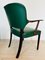Heritage Danish Rosewood Green Leather Armchair, 1960s 12