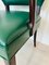Heritage Danish Rosewood Green Leather Armchair, 1960s 8