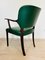Heritage Danish Rosewood Green Leather Armchair, 1960s 11